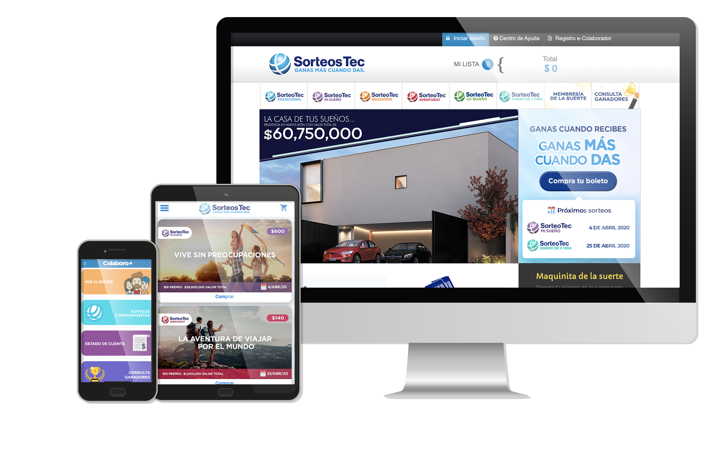 Compra digital Sorteos Tec